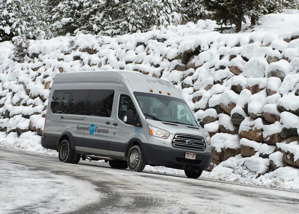 Summit Express Van Winter Photo