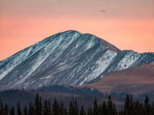 Baldy sunset